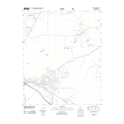 2011 Map of Grants, 2011 Print