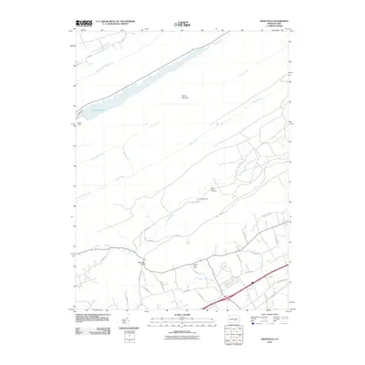 2010 Map of Grantville, 2010 Print