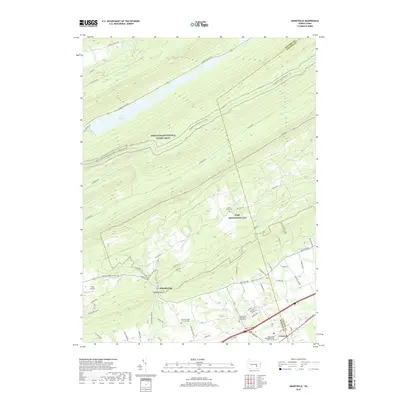 2019 Map of Grantville, 2019 Print