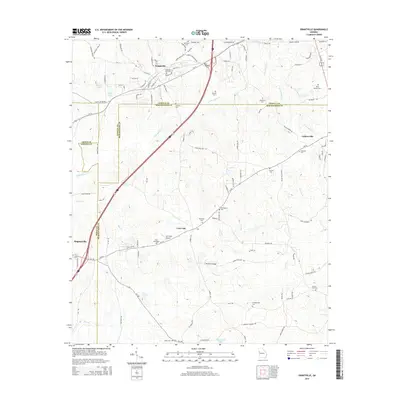 2014 Map of Grantville, 2014 Print