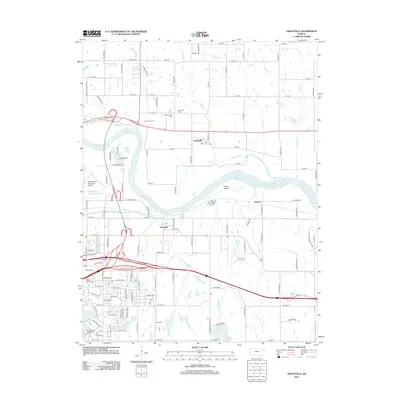 2012 Map of Grantville, 2012 Print