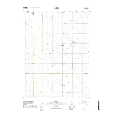 2018 Map of Granville East, 2018 Print