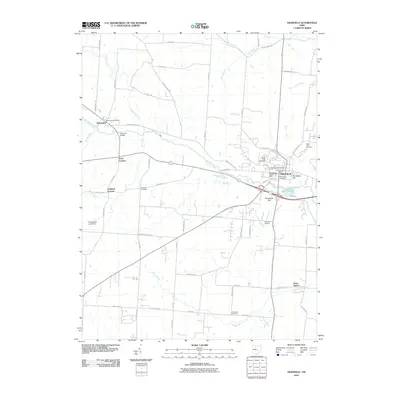 2010 Map of Granville, 2010 Print