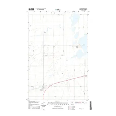 2014 Map of Granville, 2014 Print