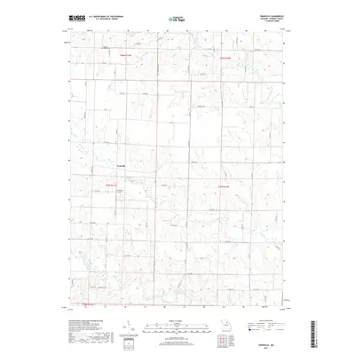 2017 Map of Granville, 2017 Print