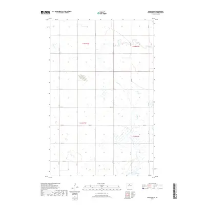 2017 Map of Granville NE, 2017 Print