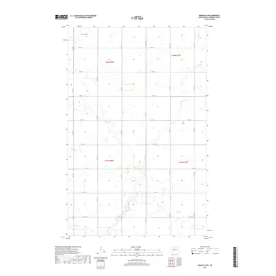 2017 Map of Granville NW, 2017 Print