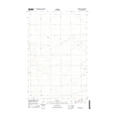 2014 Map of Granville SW, 2014 Print