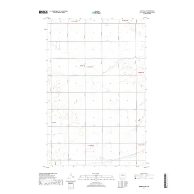 2017 Map of Granville SW, 2017 Print