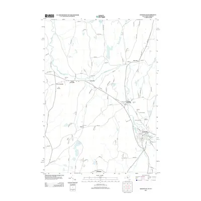 2013 Map of Granville, 2013 Print
