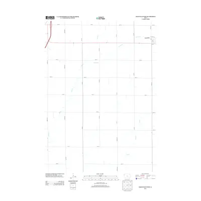 2013 Map of Granville West, 2013 Print