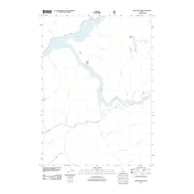 2011 Map of Grape Mountain, 2011 Print