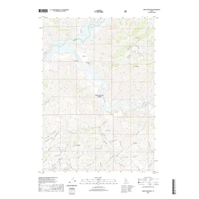 2020 Map of Grape Mountain, 2020 Print