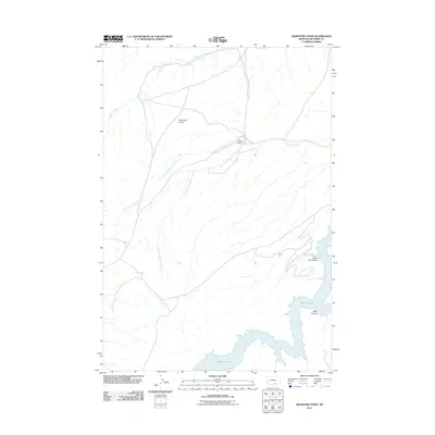 2011 Map of Grapevine Dome, 2011 Print