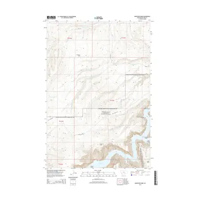 2014 Map of Grapevine Dome, 2014 Print