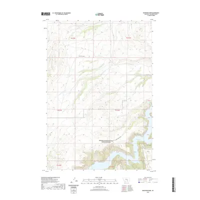 2020 Map of Grapevine Dome, 2020 Print