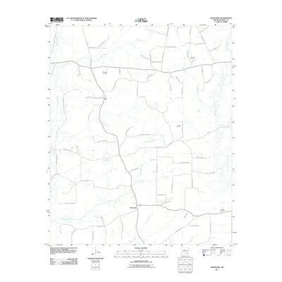 2011 Map of Grapevine, 2011 Print