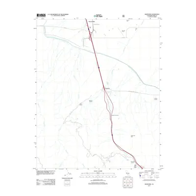 2012 Map of Grapevine, 2012 Print