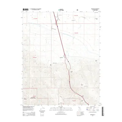 2015 Map of Grapevine, 2015 Print
