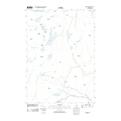 2010 Map of Graphite, 2010 Print