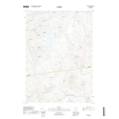 2019 Map of Graphite, 2019 Print