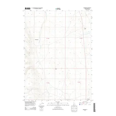 2013 Map of Grasmere, 2013 Print