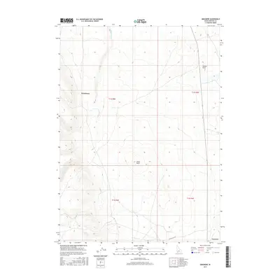 2017 Map of Grasmere, 2017 Print