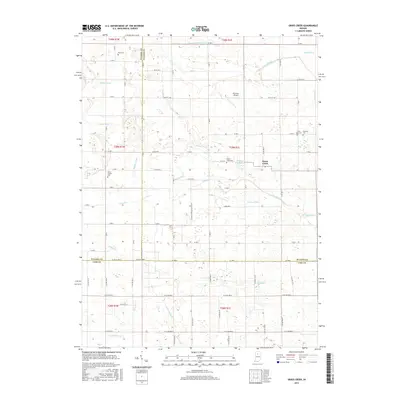 2016 Map of Grass Creek, 2016 Print