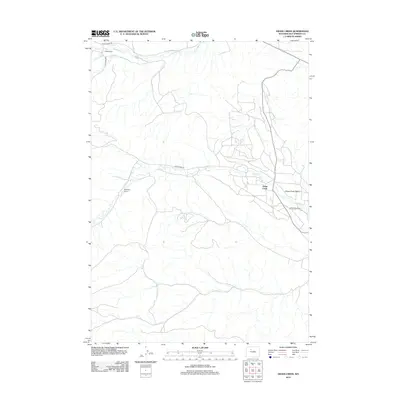 2012 Map of Grass Creek, 2012 Print
