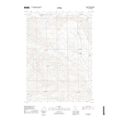 2017 Map of Grass Creek, 2017 Print