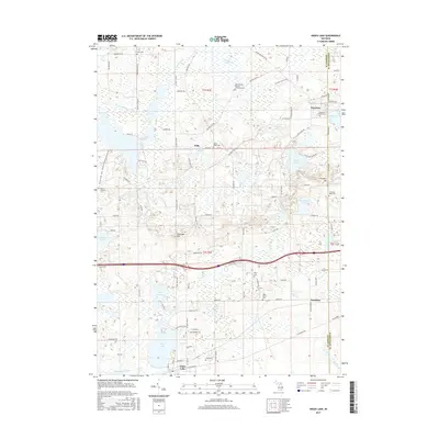 2017 Map of Grass Lake, 2017 Print