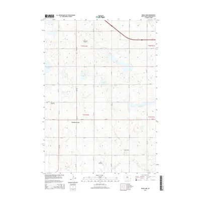 2015 Map of Grass Lake, 2015 Print