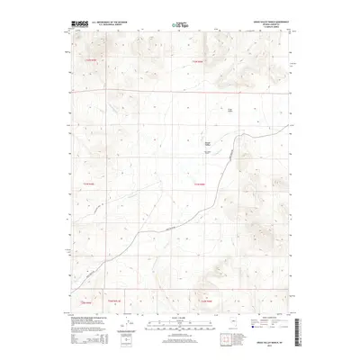 2015 Map of Grass Valley Ranch, 2015 Print