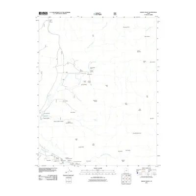 2011 Map of Grass Valley, 2011 Print