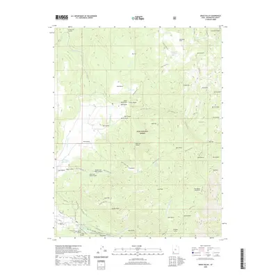 2020 Map of Grass Valley, 2020 Print