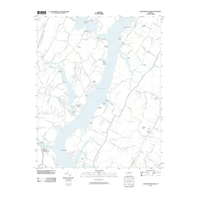 2010 Map of Grasshopper Creek, 2010 Print