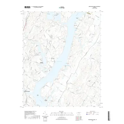 2019 Map of Grasshopper Creek, 2019 Print