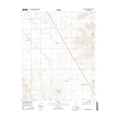 2014 Map of Grasshopper Junction, 2014 Print