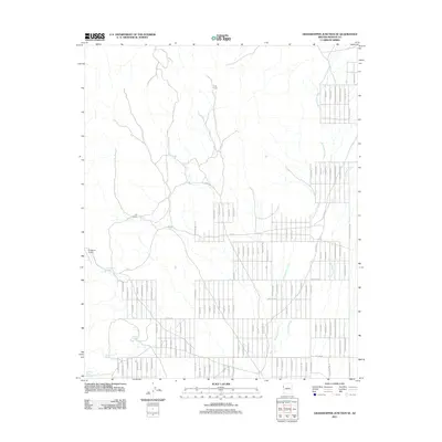 2011 Map of Grasshopper Junction SE, 2011 Print
