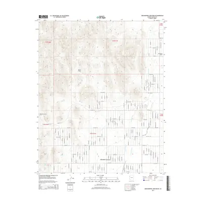 2014 Map of Grasshopper Junction SE, 2014 Print