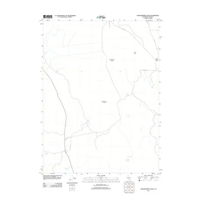 2012 Map of Grasshopper Valley, 2012 Print