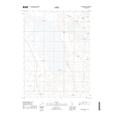 2018 Map of Grasshopper Valley, 2018 Print