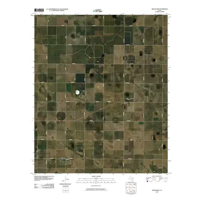 2010 Map of Grassland, 2010 Print