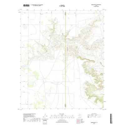 2019 Map of Grassland SE, 2019 Print