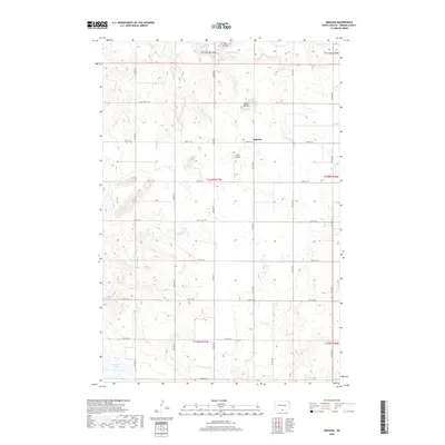 2018 Map of Grassna, 2018 Print