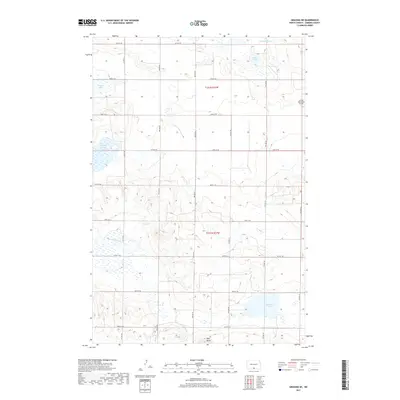 2017 Map of Grassna NE, 2017 Print