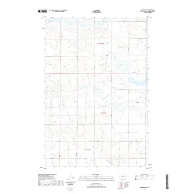 2017 Map of Grassna NW, 2017 Print