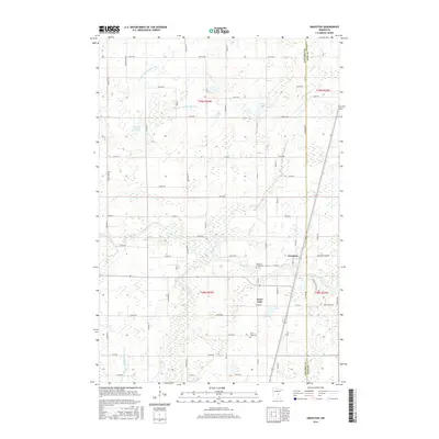 2016 Map of Grasston, 2016 Print