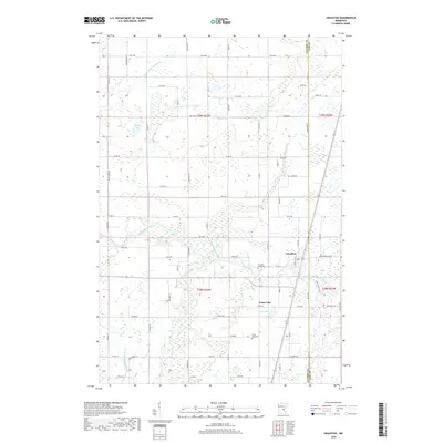 2019 Map of Grasston, 2019 Print