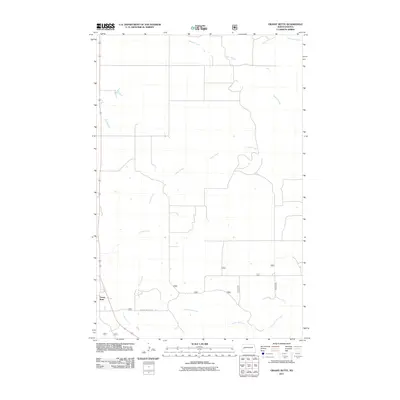 2011 Map of Grassy Butte, 2011 Print